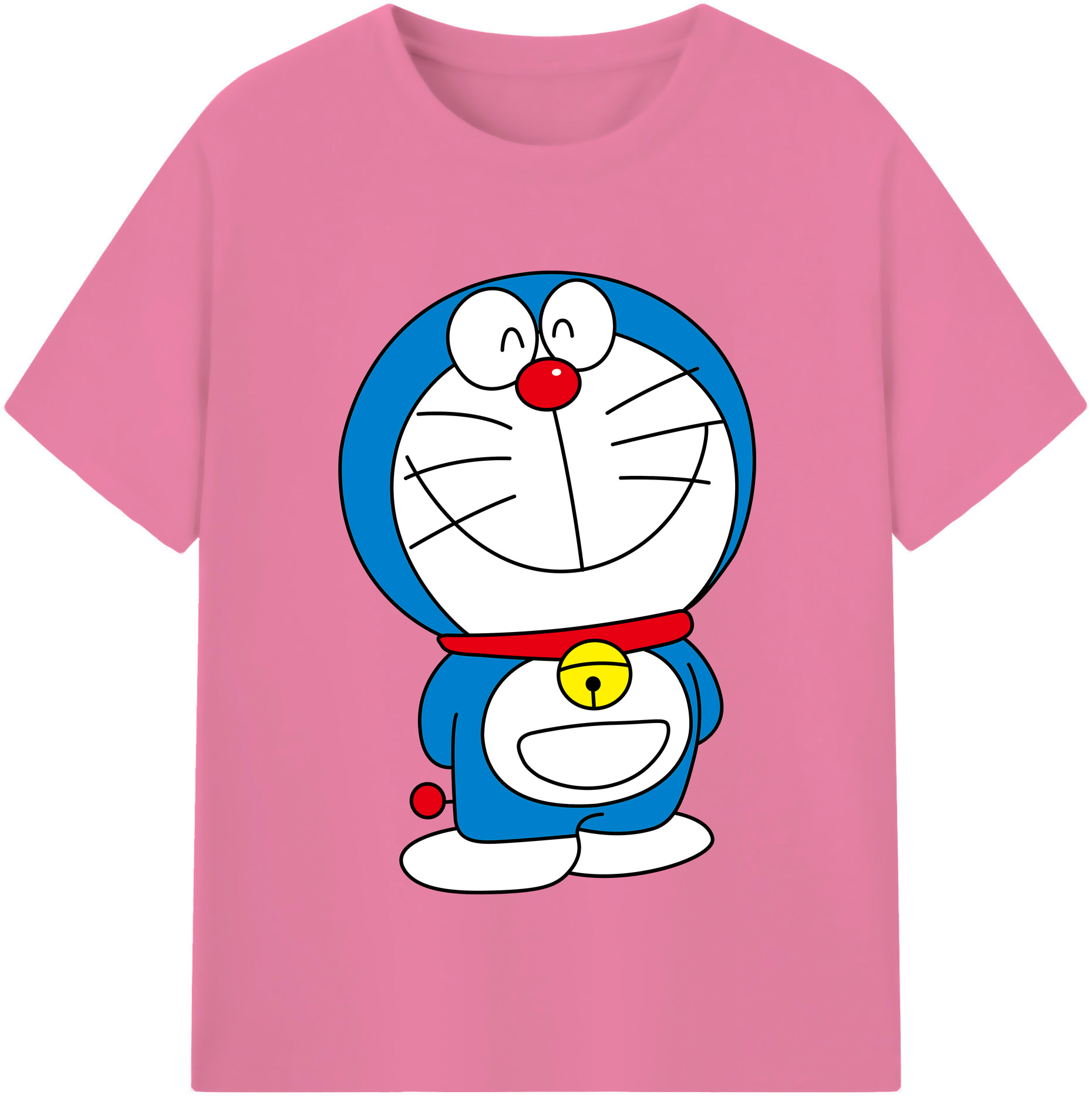 （画像用） ドラえもん Doraemon 綿100％半袖Tシャツ（フロントプリント）